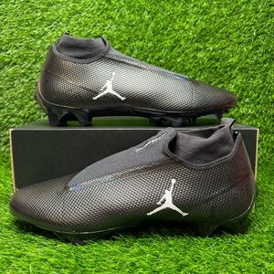 Size 14.5 - Mens Jordan Vapor Edge Pro 360 Black White Cleats  - CV1668-003